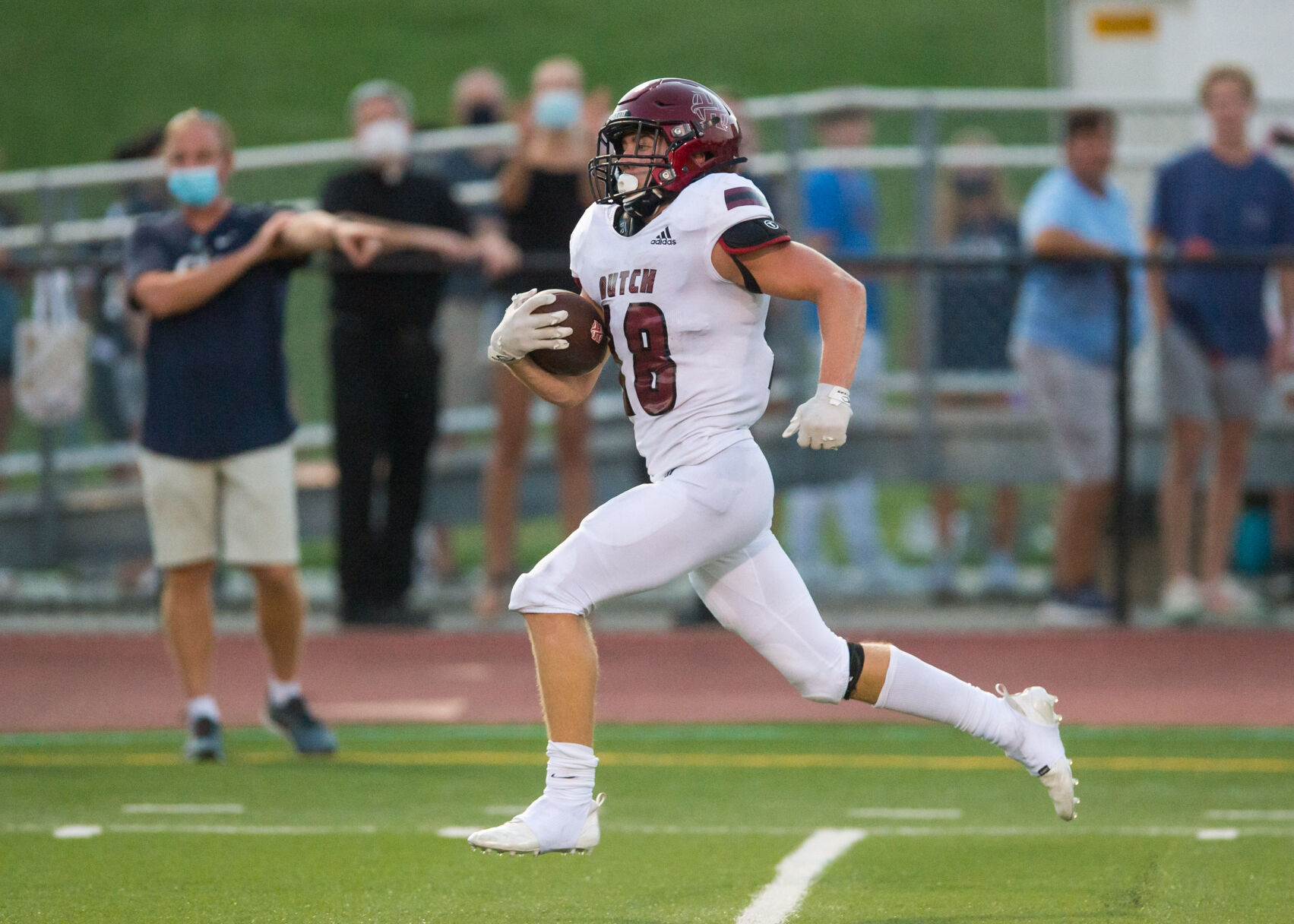 Holland Hall 49, Cascia Hall 0